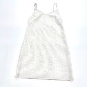 Bishop + young bodycon tank mini dress with metallic dots XS